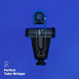 빠이러스 퍼펙트 공중부양 탈부착 치약 짜개, 2개, 블랙