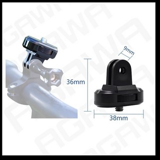 Insta360 X5 X4 X3 / DJI POCKET 3 轉接頭 GoPro 配件, 1個, 橢圓1/4吋轉接頭(B27)