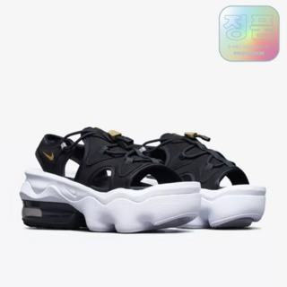 (백화점정품/AS) 나이키 에어맥스 코코 샌들 우먼스 블랙 화이트 검흰 스포츠 여성 스트랩 샌들