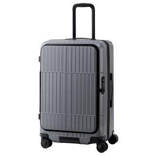 (買一送3) Departure 《前開式硬殼拉鍊煞車箱》前開 PC靜音輪行李箱 HD517S-29