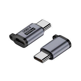 金士曼 轉接頭充電轉換器, 1個, 02母Micro轉公Type-C