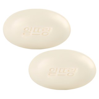 LG생활건강 알뜨랑비누 130g 그린 화이트 목욕비누, 20개