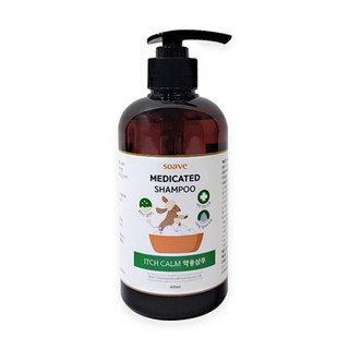 피부진정도움 자주긁는강아지용 가려움방지 약용샴푸 털관리템