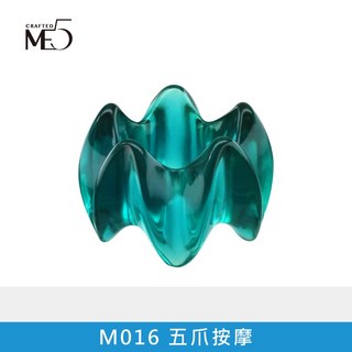 【ME5】M016 五爪按摩 頭皮按摩器 舒緩頭部穴位 輕巧易握 促進血液循環, 1個, M016_五爪按摩(湖水藍)