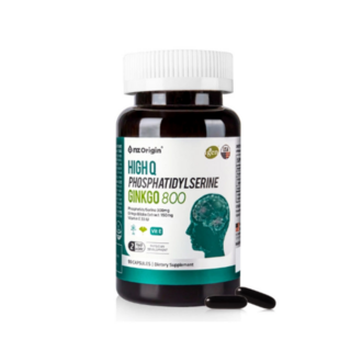 엔젯오리진 하이큐 포스파티딜세린징코 800mg 90캡슐 기억력개선, 90정, 1개