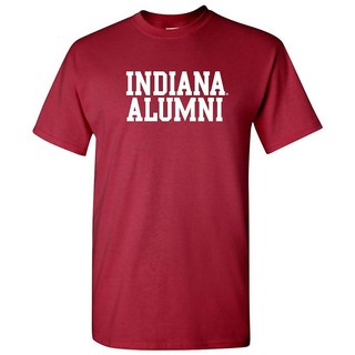 NCAA Basic Block Alumni 팀 컬러 티셔츠 칼리지 대학교 Indiana Hoosiers Cardinal