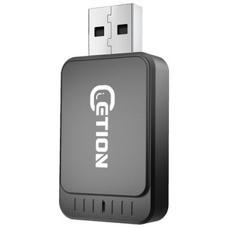 ETION CarPlay/Android Auto有線轉無線轉接器，車用無線連接，支援CarPlay安卓Auto, 灰色, ETI02