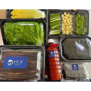 포항 구룡포 과메기 프리미엄 야채해초세트, 1세트, (추천)15미(30쪽) 야채풀SET