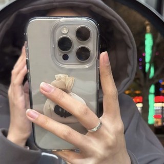 復古手機殼 適用蘋果16/15/14/13/12/11/XR/XS/XS Max/7/8 透明軟殼, 1個, 精孔太空殼-復古袋子蘋果14plus