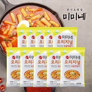 예스미미 미미네 국물 떡볶이 오리지널 570g x 10봉