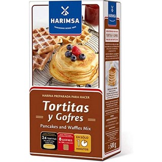 스페인 하림사 Harimosa Tortitas 팬케이크 와플 믹스 가루, 5개, 500g