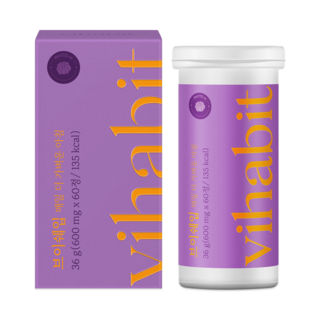 [바이탈해빗] 브이쉐입 60정 호박즙 대용 칼륨 출산후 성형 직후, 1개