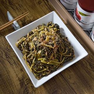 [산지명인] 강원도 양구 펀치볼 삶은 시래기, 5개, 200g