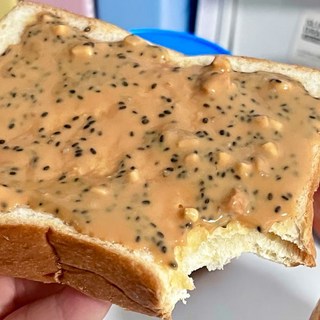 【臺灣出貨】精選果醬 理想零低0添糖脂卡顆粒純花生醬 生酮沙拉醬 家用火鍋蘸醬 非減脂麵包, 1個, 升級海鹽微鹹