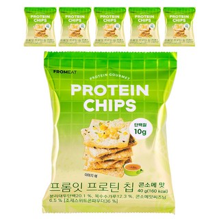 프롬잇 프로틴칩 콘소메, 40g, 6개