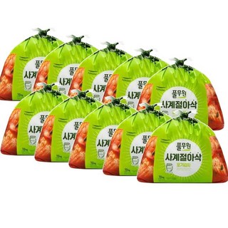 풀무원 사계절 아삭 포기김치, 10개, 10kg