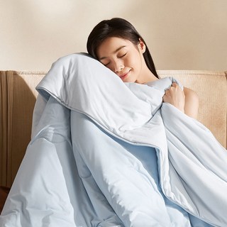[당일출고]샤오미 양면 사계절용 이불 온감 쿨링 차렵이불 통기성 좋은 홑이불 물세탁가능이불 수납팩증정