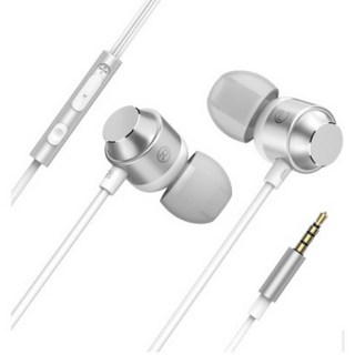 耀飛 YOUNGFLY 磁吸入耳式線控耳機，多色可選，入耳式設計，線控操作, 星光銀