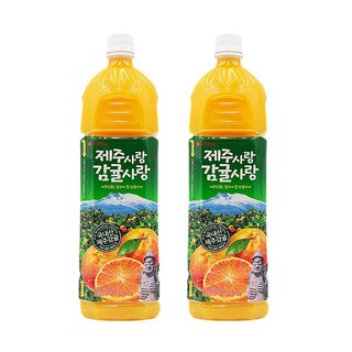 제주감귤 롯데 1.5L X 6펫, 2개