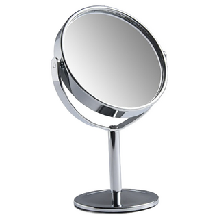 雙面化妝鏡 3倍放大 高清 360度旋轉桌鏡, 01.圓形6吋