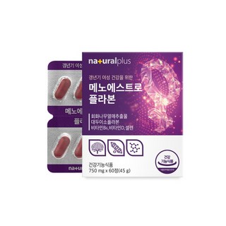 네추럴플러스 메노에스트로 플라본 회화나무추출물 대두이소플라본 엄마선물, 1정, 1개