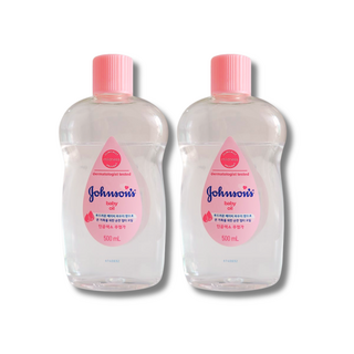 존슨즈 베이비 오일 500ml 2개입, 2개