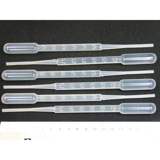 造研所 3cc塑膠滴管6支 適用於吸吐各種溶劑和顏料 有刻度方便好用 台灣製造, 1個