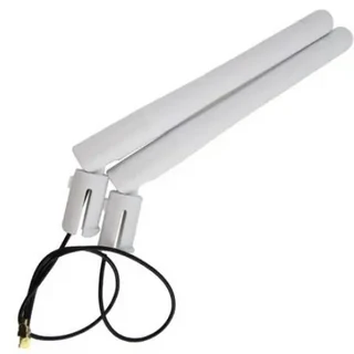 드론 안테나 지그비 컨트롤러 Flysky 2 향상 RC 제어 Frsky 고이득 신호 7dbi 접이식 FUTABA IPEX용 원격 라디오 4G, 2pcs white antenna