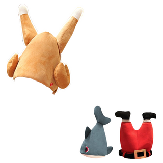 聖誕搞怪帽子 派對裝扮首選, 聖誕腿, 1個