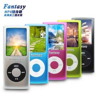 Fantasy 超薄四代1.8吋彩色螢幕 MP4隨身聽(內建16GB記憶體) (附六大好禮), 黑, B1840A
