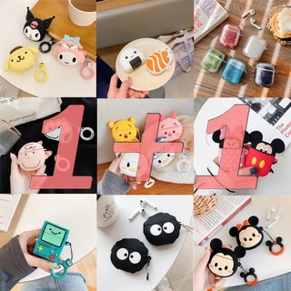 [철가루 방지 스티커 증정]에어팟1/2세대 에어팟2 에어팟프로 케이스 실리콘 케이스 산리오 하드케이스 비모 디즈니 스누피 찰리 키티 미키 미니 케이스 캐릭터 무선 프로모음전, [Pro]24.코스모스, 1개