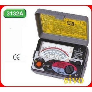 日本KYORITSU KEW 3132A 絕緣阻抗錶/高阻計 防塵防水設計