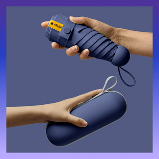 [UV 99.9% 자외선차단] 휴이즈 초경량 휴대용 5단 접이식 양산 우산