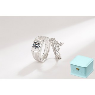 르떼르넬 JSCR026 Silver 기사의 사랑 결혼 프로포즈 기념일 실버 커플 반지 은반지 커플링