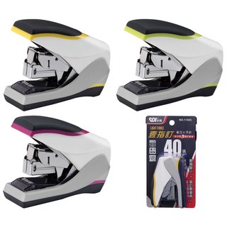 枕頭山 SDI 1150C 3號 壹指訂 省力 平針 迷你 訂書機 釘書機, 不挑色, 1支