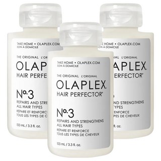 Olaplex 歐啦 3號 結構還原護髮素 國際航空版, 100ml, 3瓶