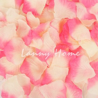 仿真玫瑰花瓣 婚禮會場 生日派對 新房 求婚 花童灑花 人造花瓣 浪漫 婚禮佈置, 11 粉色香檳, 1個