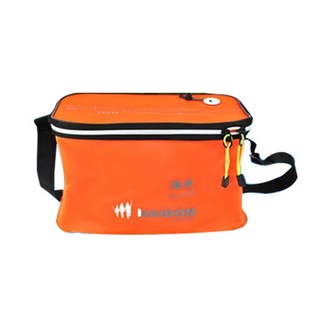 해동 접이식 크릴백 밑밥통, 오렌지, 1개