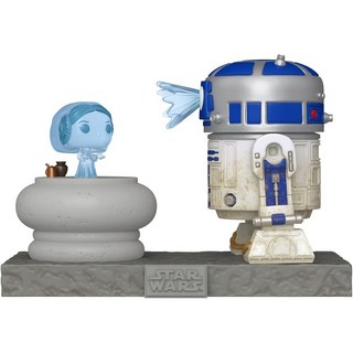 FUNKO POP Deluxe 星際大戰 R2-D2與莉亞公主 模型 公仔 收藏, 1個