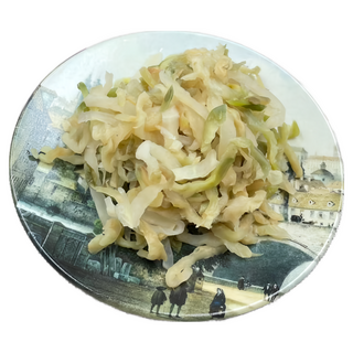 四川淡榨菜絲1斤裝，清脆爽口，鹹度適中，多種料理方式，美味又健康, 300g, 1個