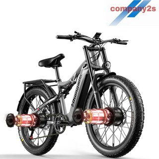 컴투스 MTB 전기자전거 듀얼모터 2000W 26인치 산악 출퇴근 자토바이 48V 삼성 배터리, S600 프리미엄 2000W듀얼모터 삼성배터리, 경량스틸