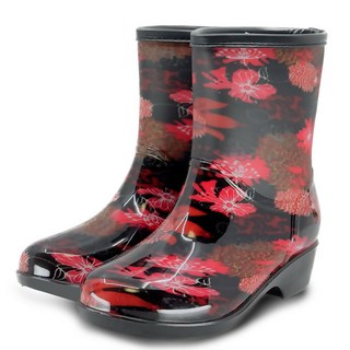 펭귄 방한장화 겨울장화 털장화 여성