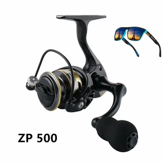 Okuma 500 800 시리즈 낚시 릴 드래그 시스템 녹슬지 않는 부드러운 베어링 스피닝 휠 코일, 02 ZP500 GLASS