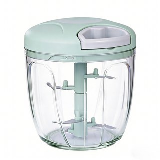 WHH 야채 슬라이서 5중칼날 대형, 1개, 녹색