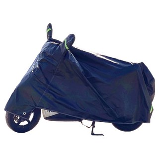 防水機車套 素色有耳款 L 黑色 防塵防曬, 1個