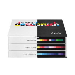 전문가용 피그먼트 데코브러쉬마카 36색 미술 화구, 1개, 1정