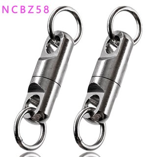 高速立柱轉環快速 海釣八字轉連接器 漁具小配件路亞漁具配件, 銀-重柱 實心環,10個-1# 銀 3.5mm重柱 實心環, 1個