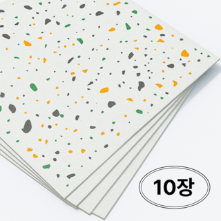 머스트킵 흔적 없이 깔끔한 접착식 바닥 데코 타일, 컬러팝 스톤, 10개