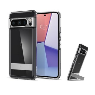 Spigen Pixel 8 Pro Slim Armor Essential S 立架軍規防摔保護殼 台灣總代理