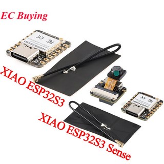 Seeduino ESP32 S3 Seeed Studio XIAO ESP32 S3 Sense 2.4G WiFi BLE 메쉬 5.0 카메라 모듈 개발 보드 8MB OV2640 2 개, ESP32S3 Pinhead 2pcs